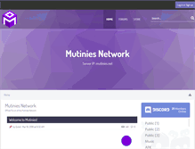 Tablet Screenshot of mutinies.net